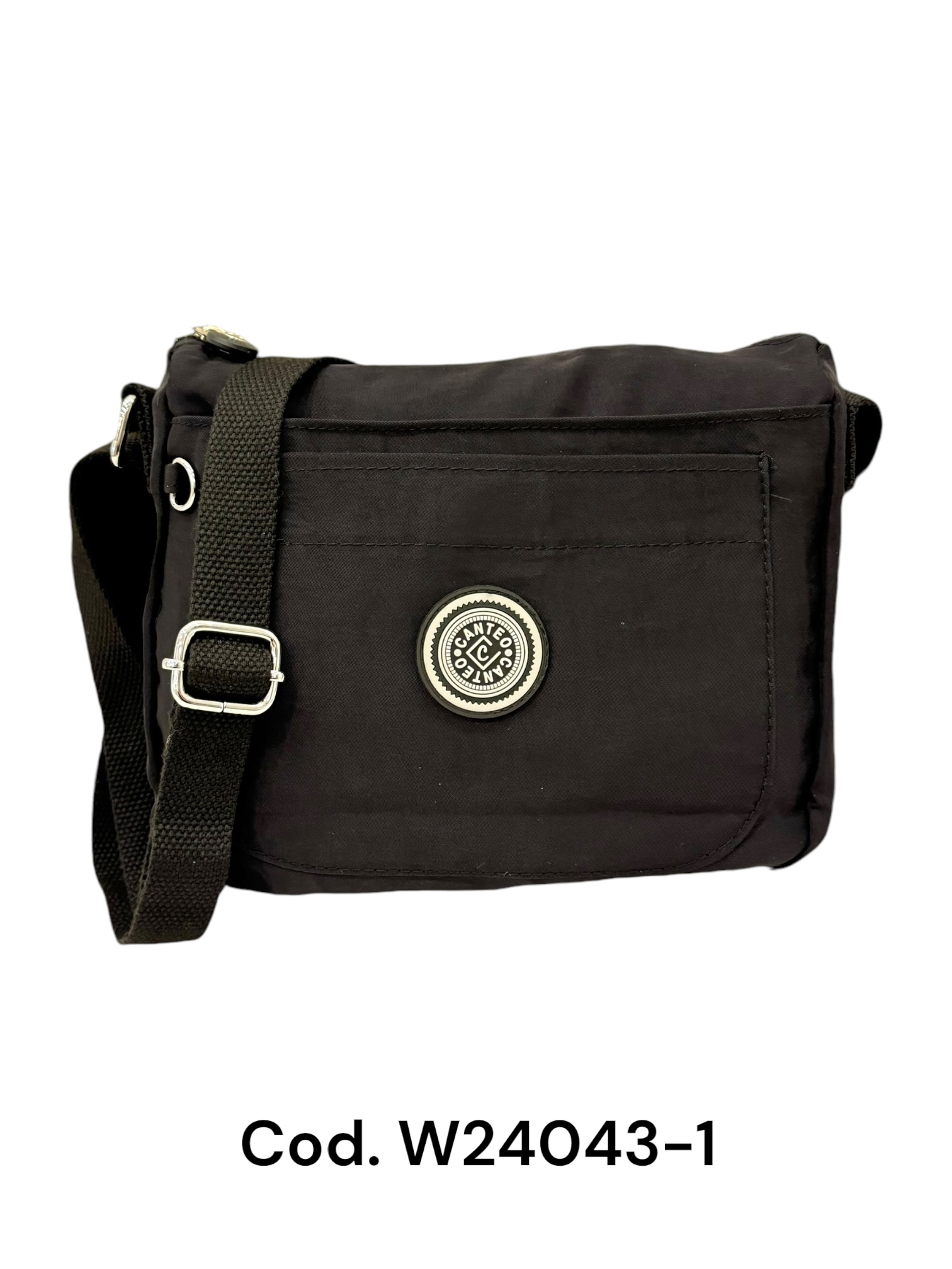 Bandolera / Morral Microfibra - Cod. 24043